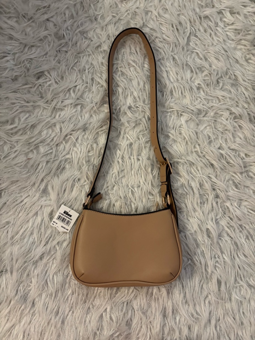 Nordstrom Tan Shoulder Bag with Adjustable Strap